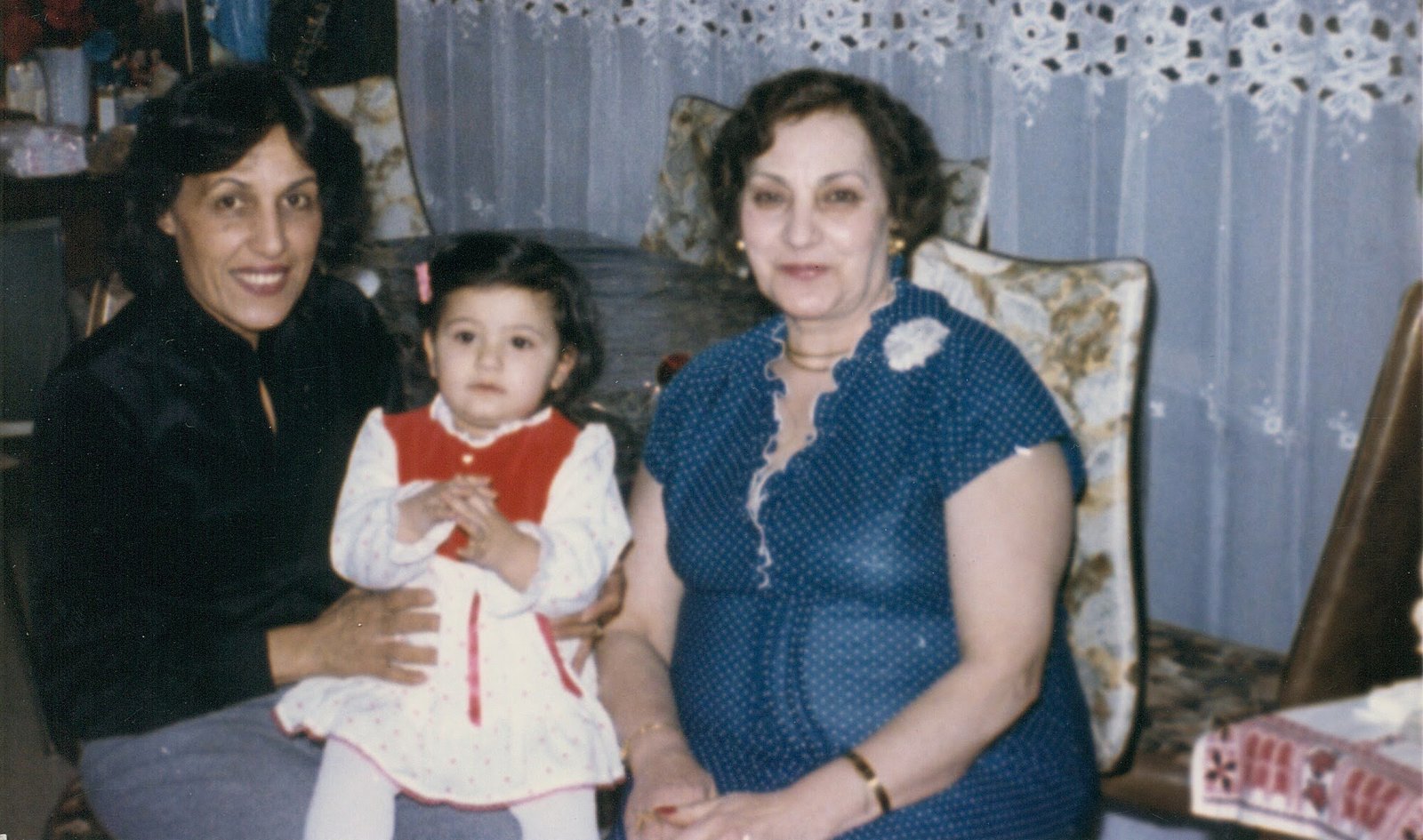 My grandmothers and I A picture with both my grandmothers