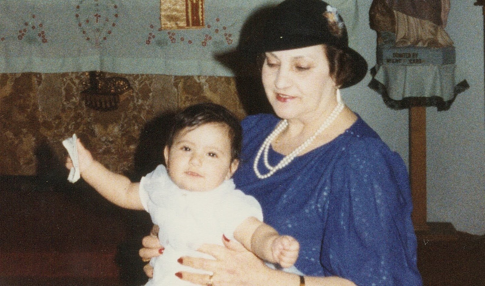 Me and Teta Badia A picture of me and tete (grandma) Badia